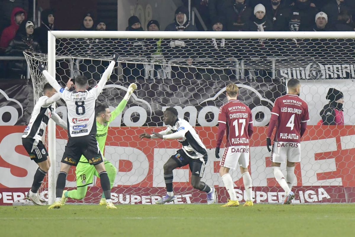 Impact instant! A înscris la debutul pentru U Cluj și a făcut liniște în Giulești