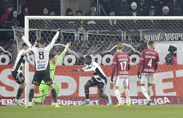 Impact instant! A înscris la debutul pentru U Cluj și a făcut liniște în Giulești