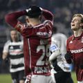 Tobias Christensen, în Rapid - U Cluj // Foto: Cristi Preda