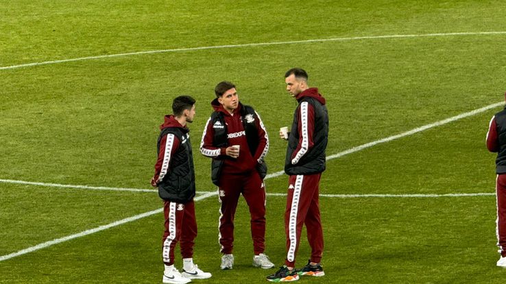 Imagini înainte de Rapid - U Cluj // 31.01.2026