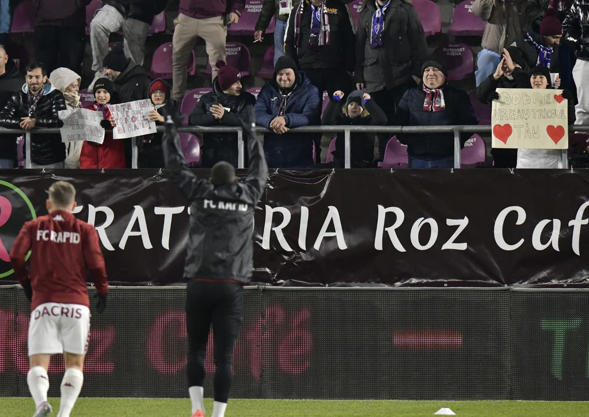 Imagini înainte de Rapid - U Cluj // 31.01.2026