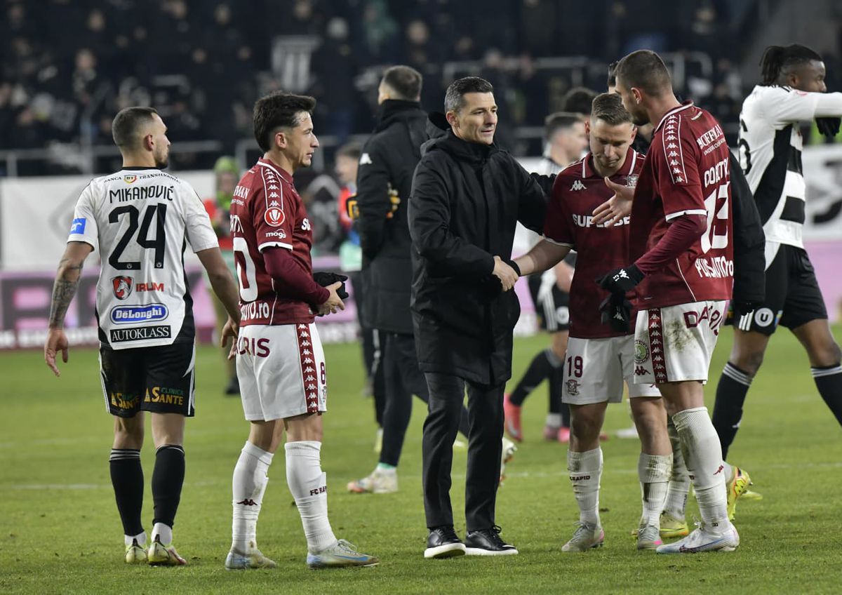 Cristi Săpunaru s-a speriat de ce a văzut în Rapid - U Cluj: „Nu ne-au lăsat să respirăm. Nu mai e timp!”