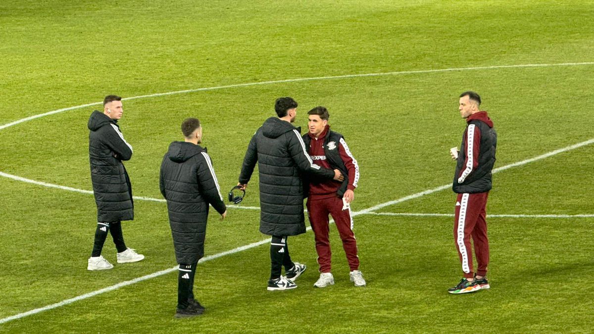 Imagini înainte de Rapid - U Cluj // 31.01.2026