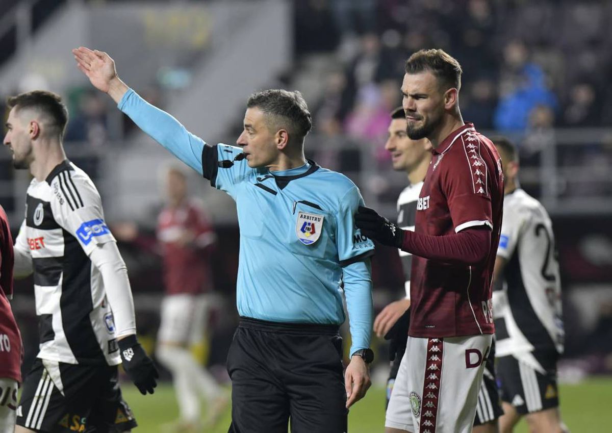 Marian Aioani contestă o decizie de arbitraj din Rapid - U Cluj: „Nu are sens!”