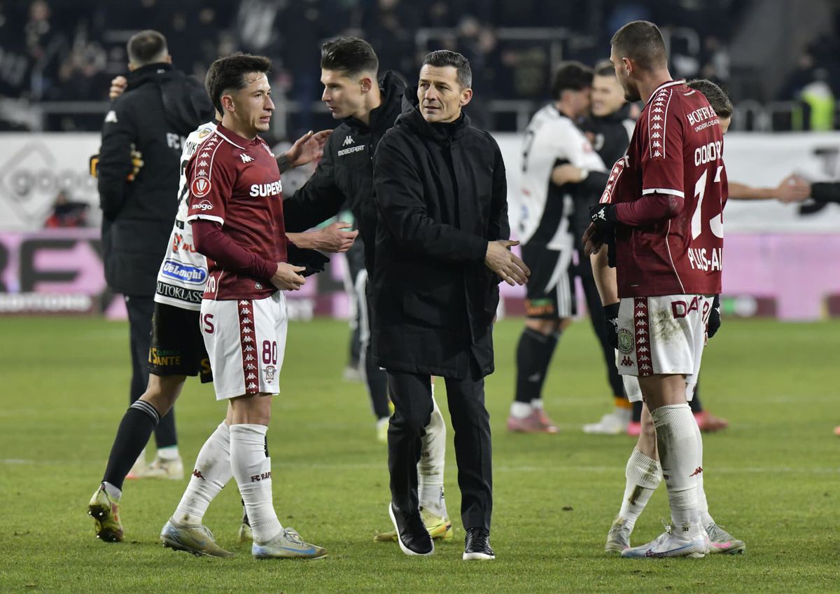 Imaginile surprinse imediat după Rapid - U Cluj, 31 ianuarie 2026