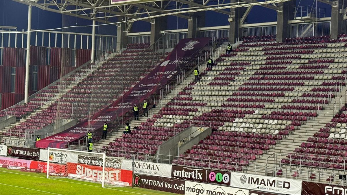 Imagini înainte de Rapid - U Cluj // 31.01.2026