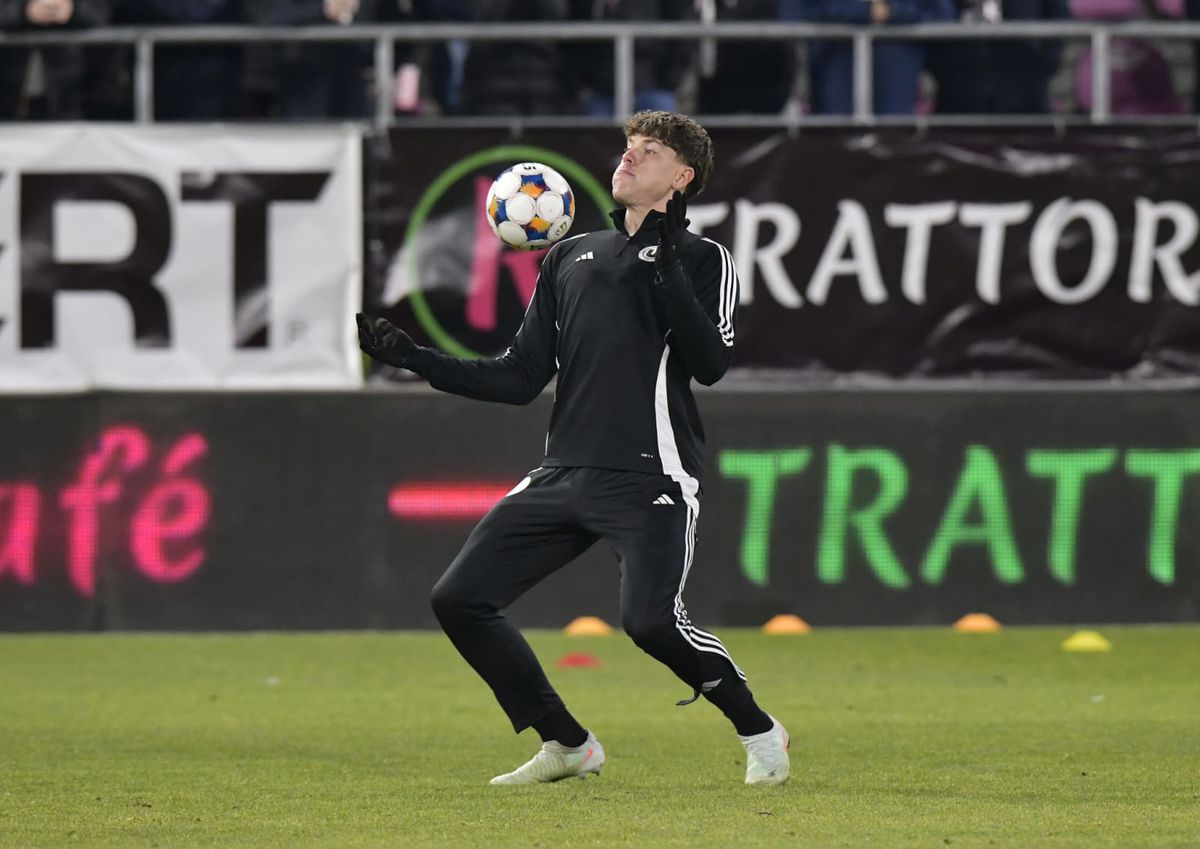 Imagini înainte de Rapid - U Cluj // 31.01.2026