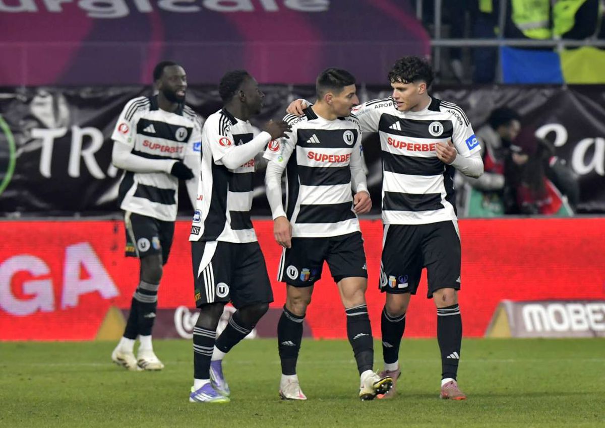 U Cluj produce surpriza în Giulești și schimbă iar toate calculele pentru play-off! Rapid ratează primul loc » Noul clasament din Superliga