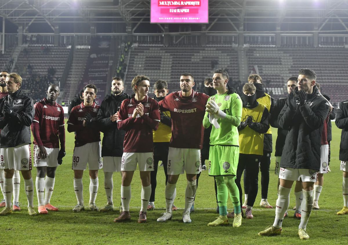 Cristi Săpunaru s-a speriat de ce a văzut în Rapid - U Cluj: „Nu ne-au lăsat să respirăm. Nu mai e timp!”