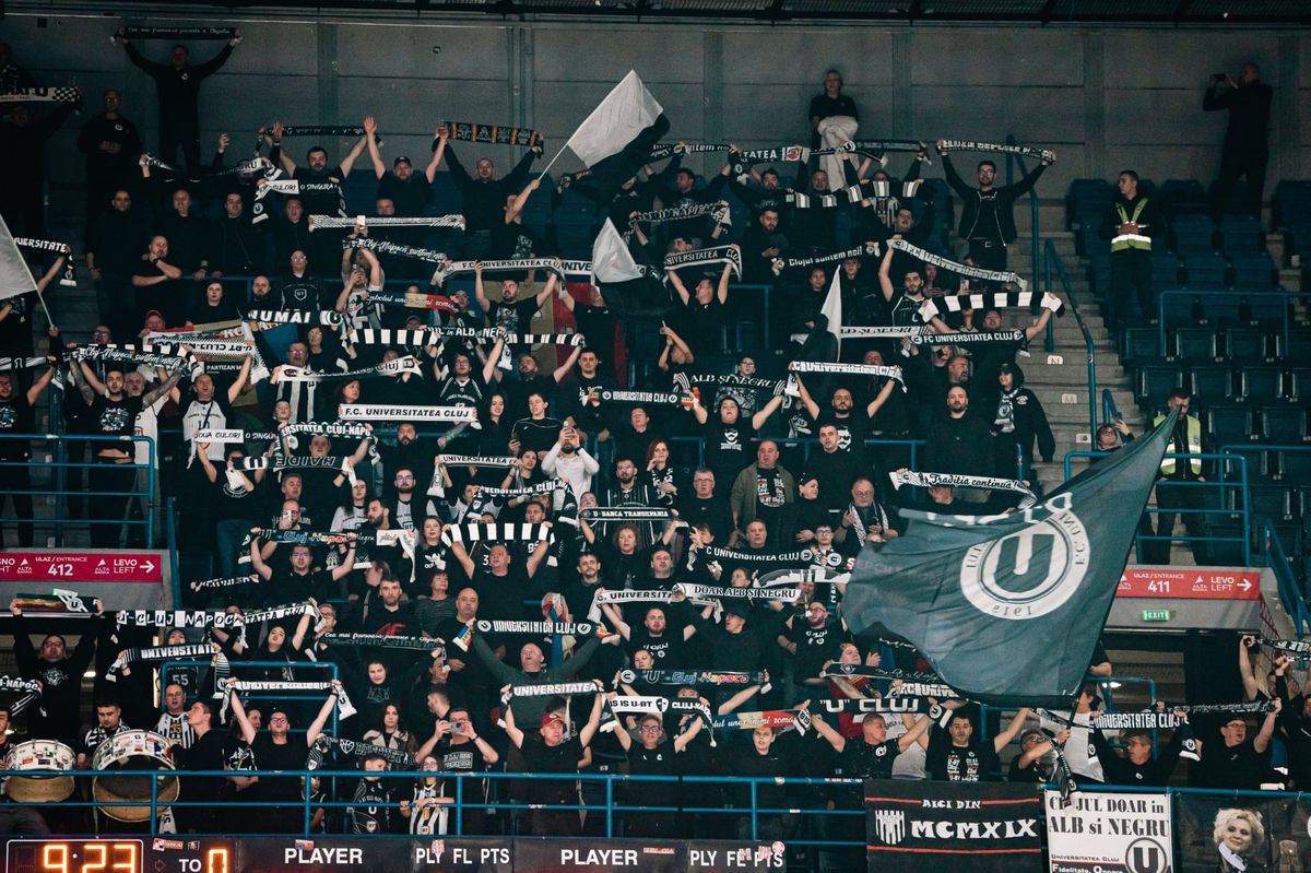 U-BT, susținută de peste 500 de fani în deplasarea de la Belgrad