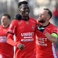 Christ Afalna, „dublă” în Unirea Slobozia - Hermannstadt // foto: sportpictures.eu