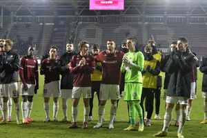 Cum a reacționat galeria Rapidului după eșecul cu U Cluj