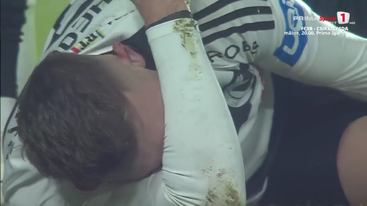 A luat galben cu U Cluj și va rata meciul Hermannstadt - Rapid