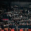 U-BT Cluj-Napoca, susținută de 521 de fani în deplasarea de la Belgrad/Foto: Dragana Stjepanovic (aba-liga.com)