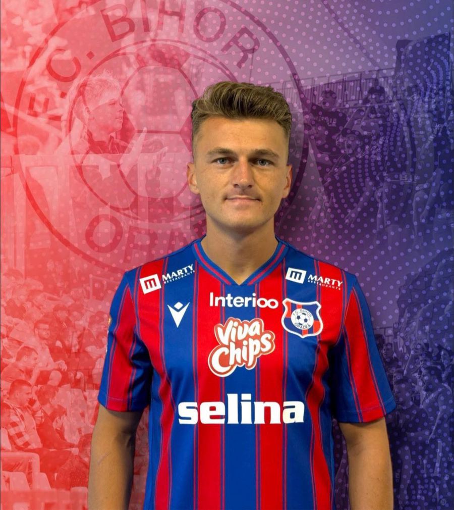 Ionuț Ban / Foto: Facebook FC Bihor „Paradoxal!” » Fotbalistul român, obligat să-și încheie prematur cariera după ce a fost diagnosticat cu probleme cardiace: „S-a întâmplat o dramă”