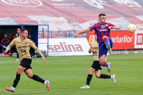 Ionuț Ban în FC Bihor - FC Voluntari / Sursă foto: Facebook FC Bihor