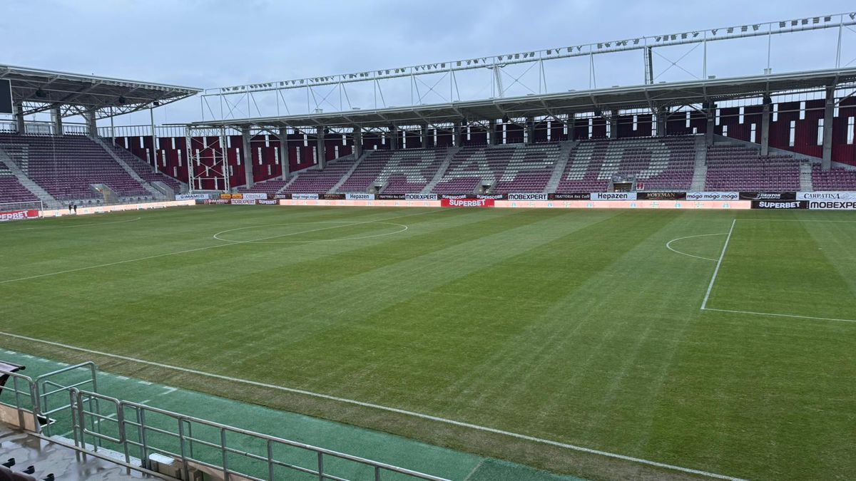 Imagini înainte de Rapid - U Cluj // 31.01.2026