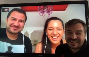 VIDEO. Soția celui mai în vogă antrenor din Liga 1, apariție și mărturie surprinzătoare în direct la GSP Live: „Am fost împotrivă ca soțul meu să meargă la Steaua!”
