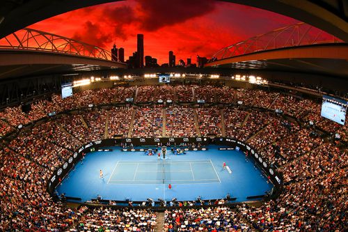 Imagine de la Australian Open 2020, care ar putea rămâne singurul turneu de Mare Șlem al sezonului disputat foto: Guliver/GettyImages