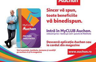 Auchan România lansează programul de fidelitate MyCLUB Auchan