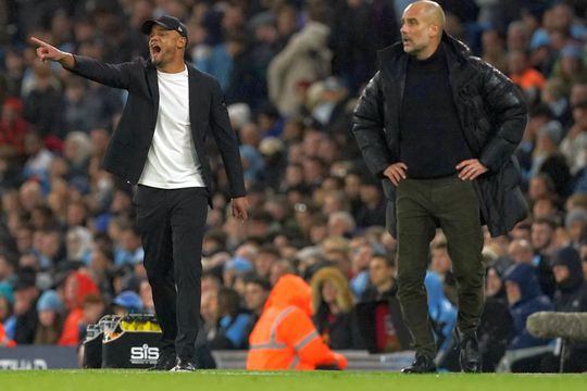 Vincent Kompany, în stânga/ foto Imago Images