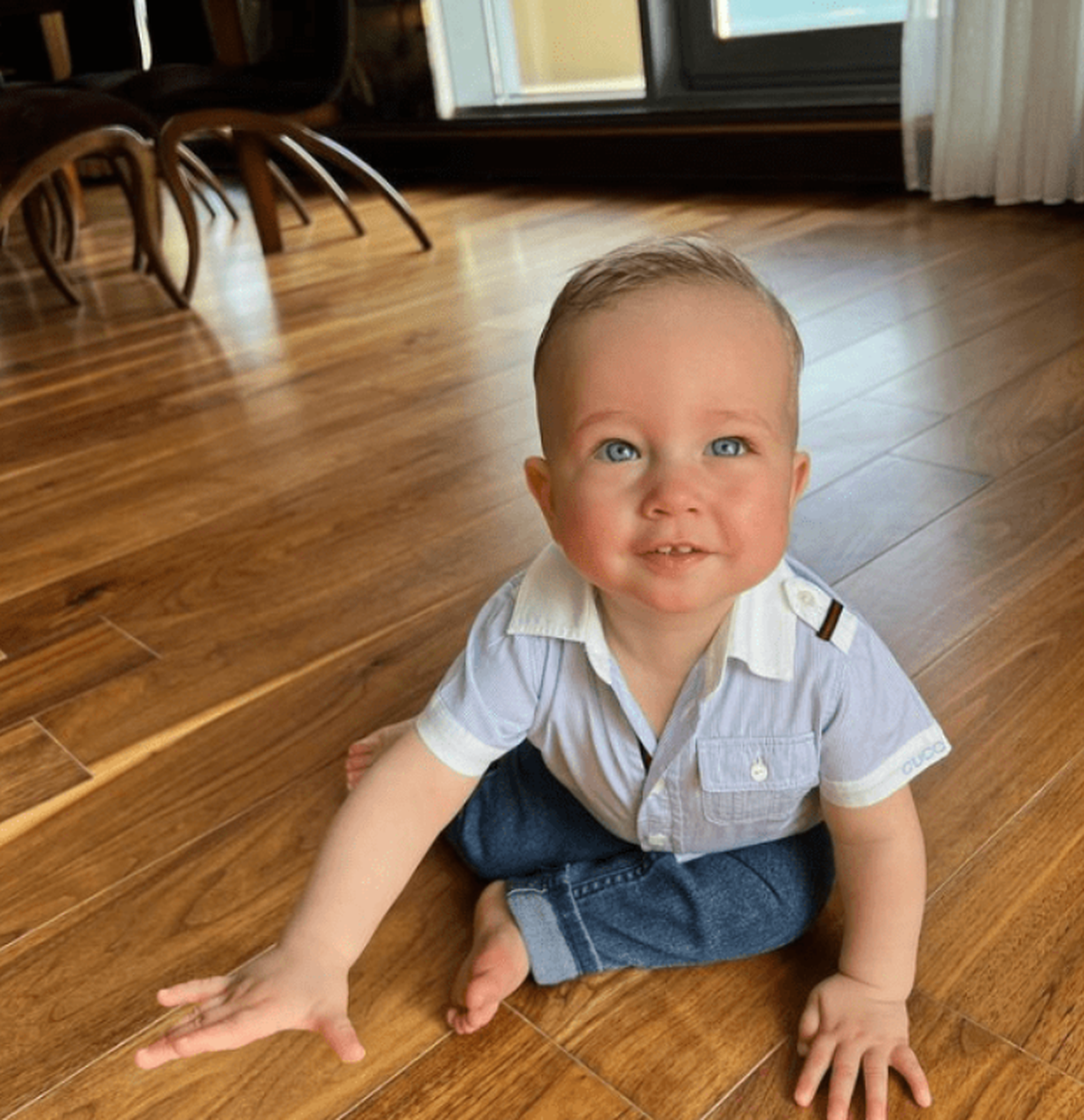 Liam - copilul lui Laurențiu Reghecampf