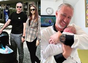 Cum arată băiețelul lui Laurențiu Reghecampf și al Corinei Caciuc, la vârsta de 9 luni. Liam a cucerit internetul: „E leit taică-su”