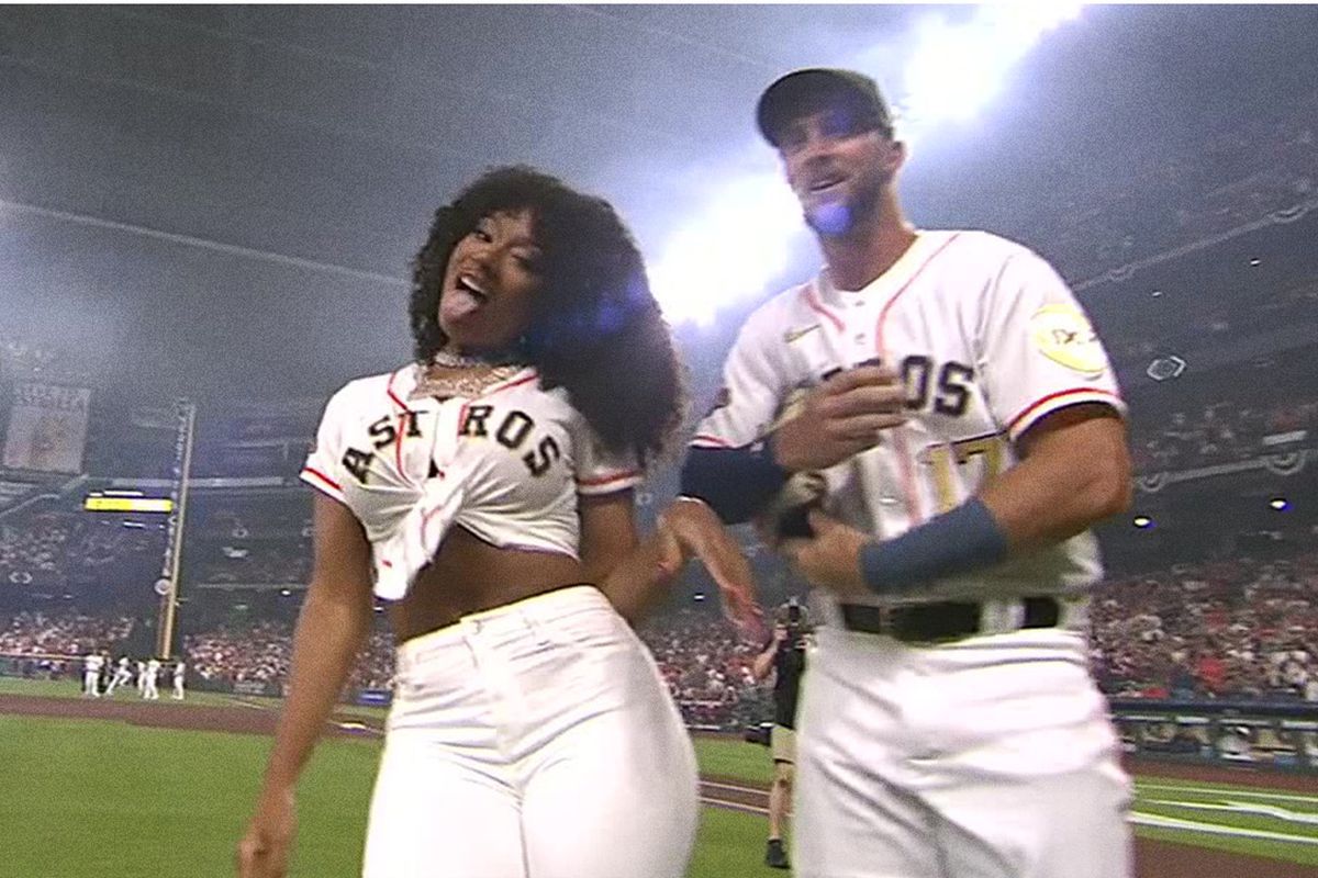 Megan Thee Stallion, moment viral la meciul lui Houston Astros