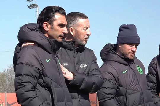 Mihai Stoica l-a prezentat pe Charalambous în fața echipei