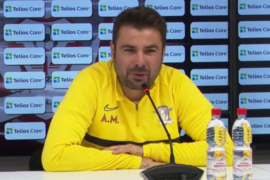 Adrian Mutu (44 de ani), antrenorul Rapidului, a prefațat duelul cu Farul, liderul din Superliga.