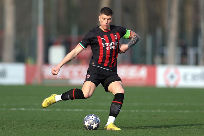 Andrei Coubiș, căpitan la Milan Primavera/ foto Imago Images