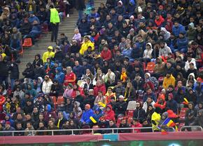 Câte invitații a dat FRF la meciul România - Belarus, urmărit aproape 28.000 de fani