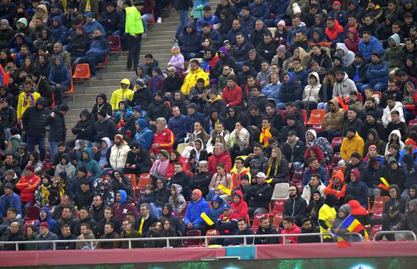 Câte invitații a dat FRF la meciul România - Belarus, urmărit aproape 28.000 de fani
