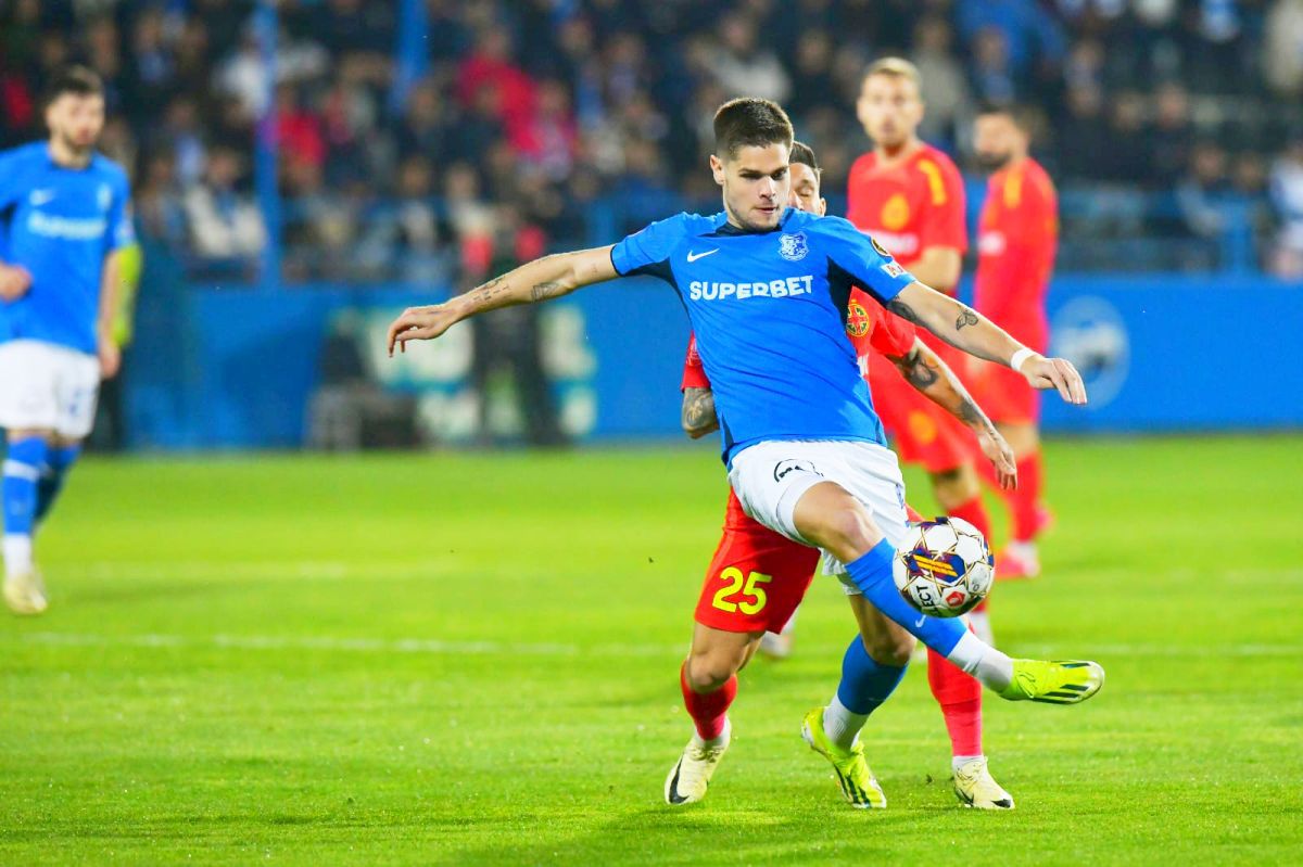 Eroul roș-albaștrilor, Adrian Șut, reclamă, după Farul - FCSB: „Trebuia să se continue faza”