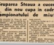 Un prim „trofeu” al Stelei, o cupă la miuță