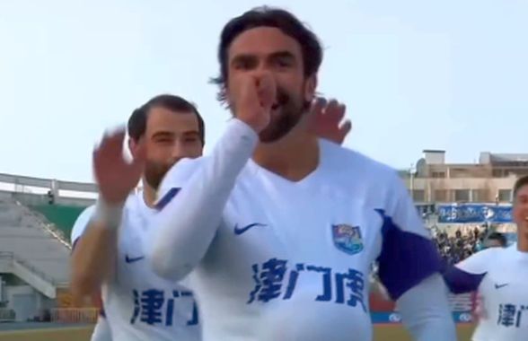 Mazilit de Becali, Compagno a înscris iar în China: cui i-a dedicat golul de 3 puncte
