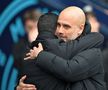 Mikel Arteta și Pep Guardiola în Manchester City - Arsenal // foto: Guliver/gettyimages