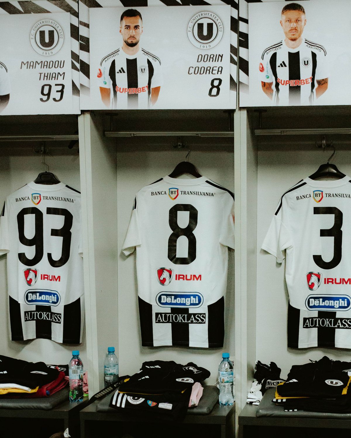 U Cluj - CFR Cluj, imagini înainte de meci