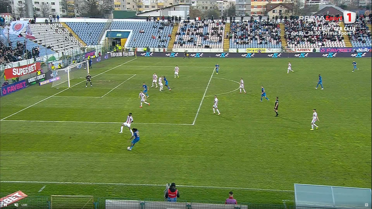 Gol anulat pentru ofsaid în Buzău - Oțelul