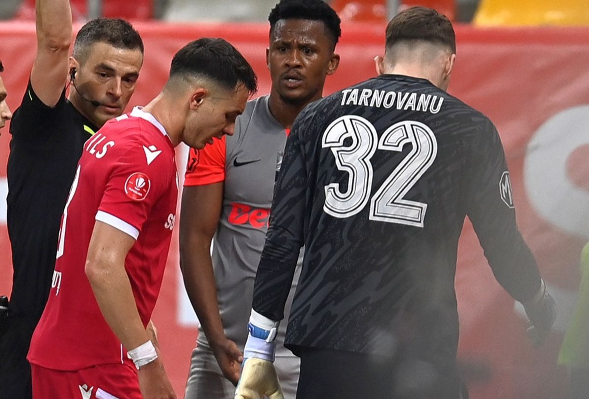„Nu se pretează la astfel de șmecherii!” » Suferă Târnovanu la jocul de picior? Verdictul specialistului, după eroarea cu Dinamo