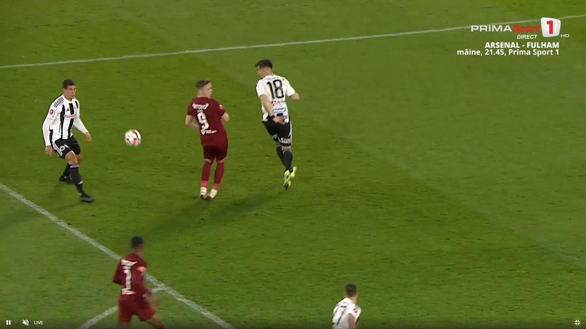 CFR a cerut penalty cu U Cluj