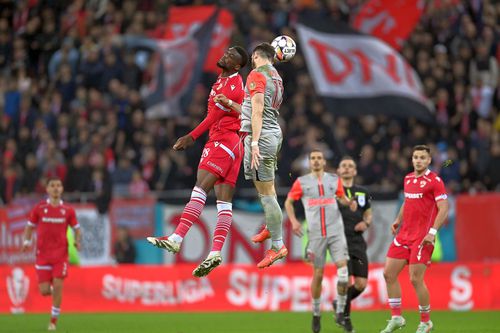 Josue Homawo, fundașul central de la Dinamo, semnează cu Gaziantep, foto: Eduard Vînătoru