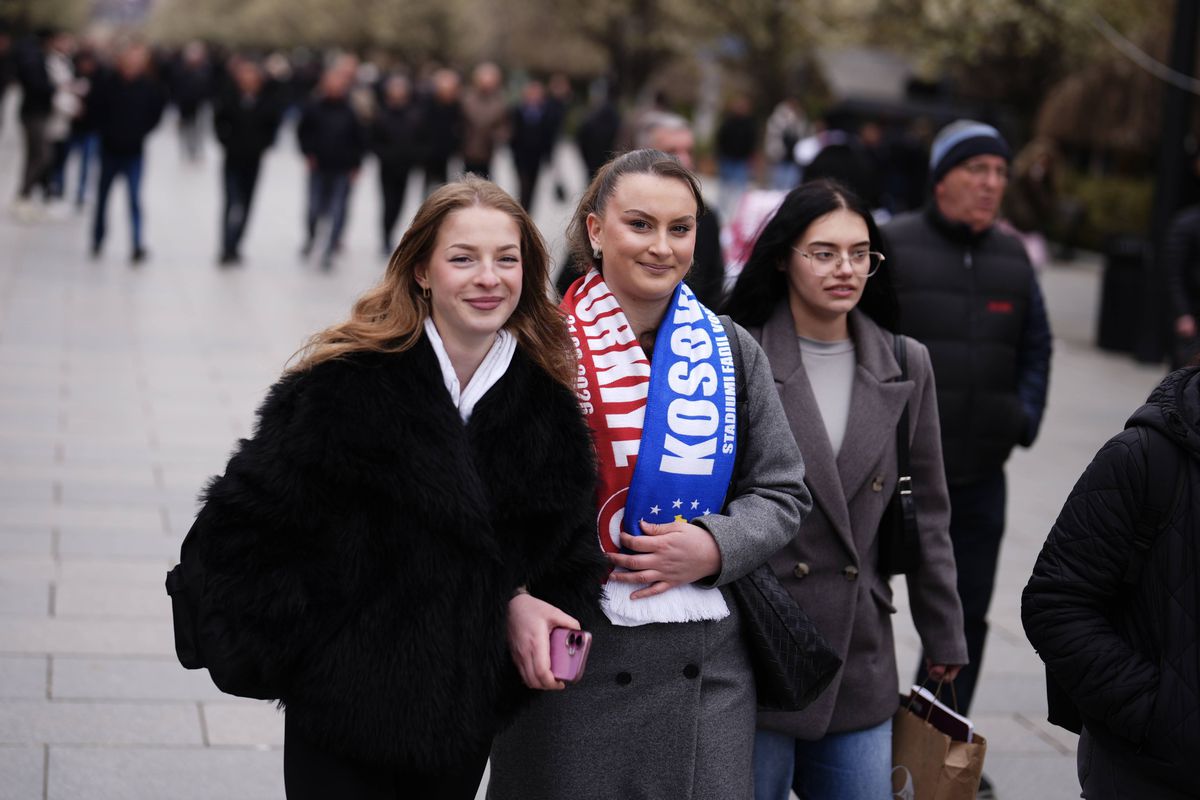 Imagini înainte de Kosovo - Turcia, barajul pentru Campionatul Mondial