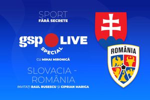Slovacia - România, meci fără miză și fără  Mircea Lucescu pe bancă » Analizăm la GSP Live Special cu Raul Rusescu și Ciprian Marica