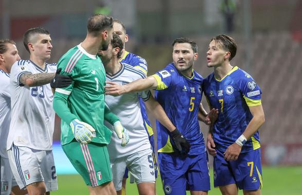 Dezvăluire scandaloasă din vestiarul naționalei » Ce pretenții ar fi avut milionarii Italiei înaintea barajului din Bosnia!