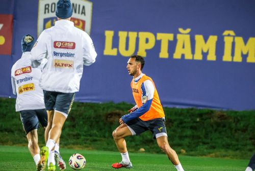 Virgil Ghiță este titular în această seară, în meciul cu Slovacia // foto: Facebook