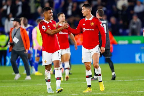 Casemiro și Cristiano Ronaldo au fost colegi la Manchester United / Foto: Imago