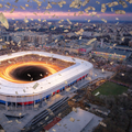 Stadionul Ghencea. Fotomontaj GSP