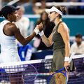 Coco Gauff și Belinda Bencic, la Miami Open/Foto: Imago Images