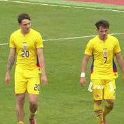 Fernando Pellegrini, cu numărul 20, în acțiune contra lui Liechtenstein